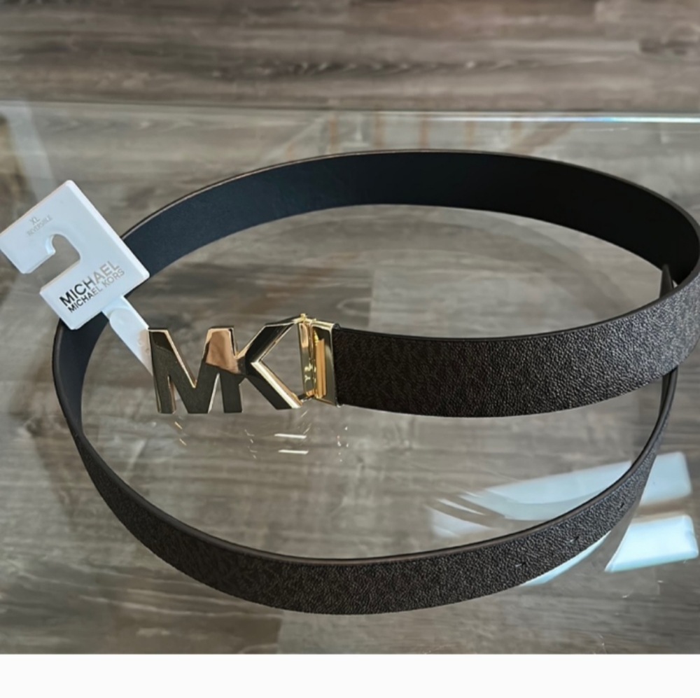 Michael kors ladies reversible logo print belts s - Picture 9 of 11